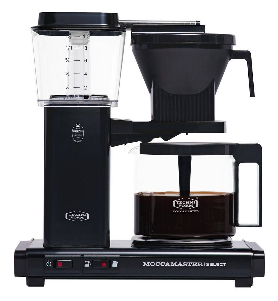 Technivorm Moccamaster KBG Select Coffee filter machine, Black