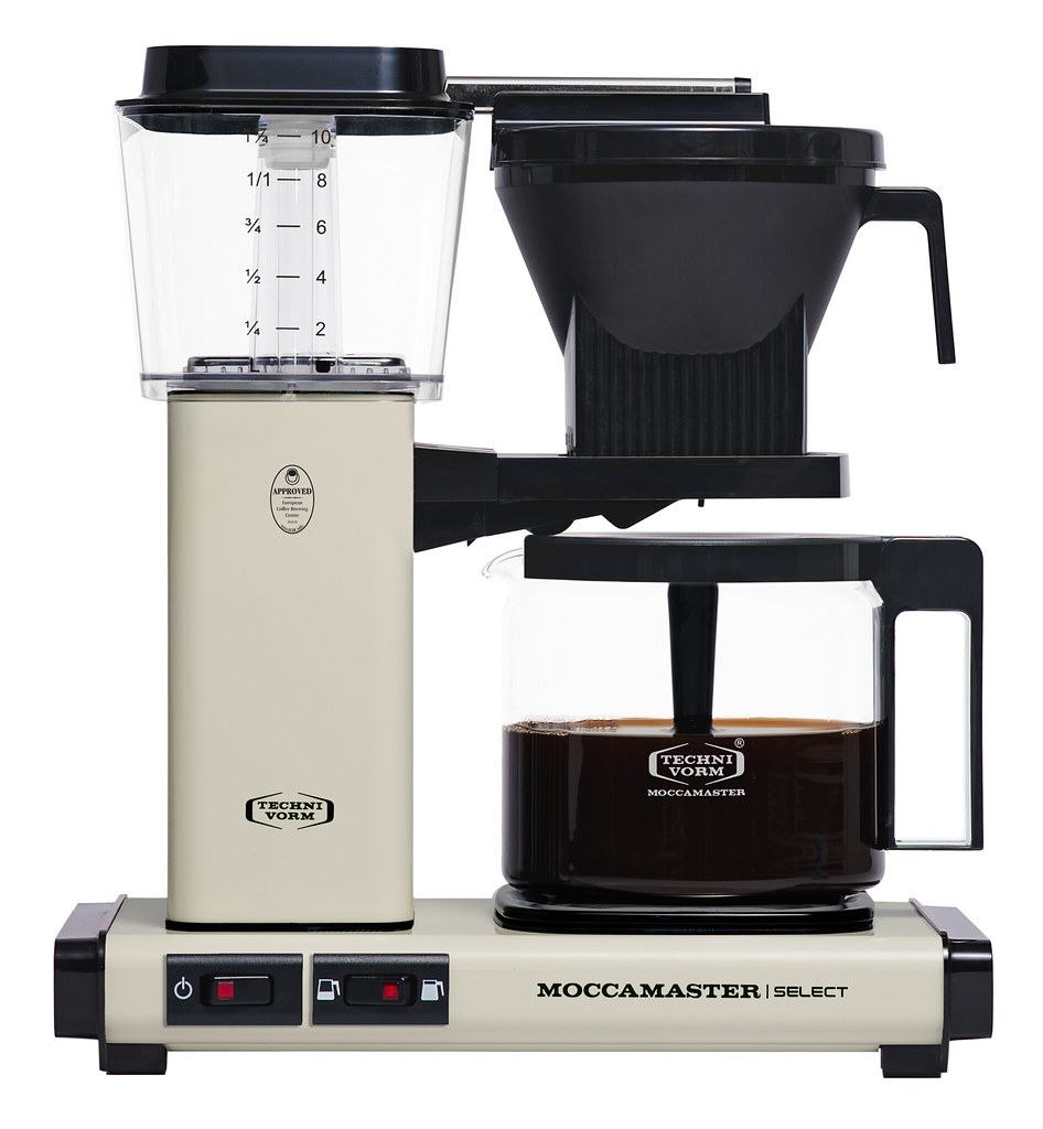 Technivorm Moccamaster KBG Select Coffee filter machine, Off white